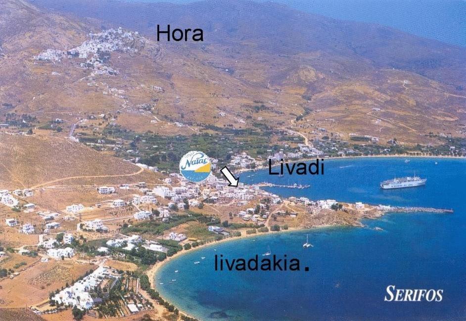 Naias Hotell Livadi  Eksteriør bilde